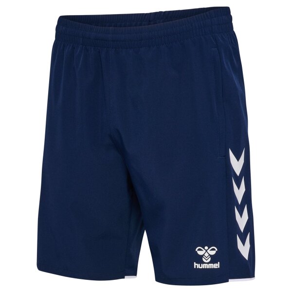 hummel Core 2.0 Woven Shorts Herren - marine/white