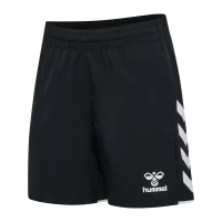 hummel Core 2.0 Woven Shorts Kinder - black/white