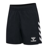 hummel Core 2.0 Woven Shorts Kinder - black/white