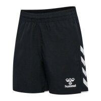 hummel Core 2.0 Woven Shorts Kinder - black/white