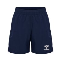 hummel Core 2.0 Woven Shorts Kinder - marine/white
