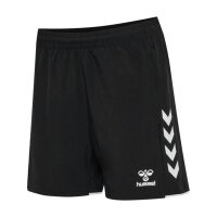 hummel Core 2.0 Woven Shorts Damen - black/white