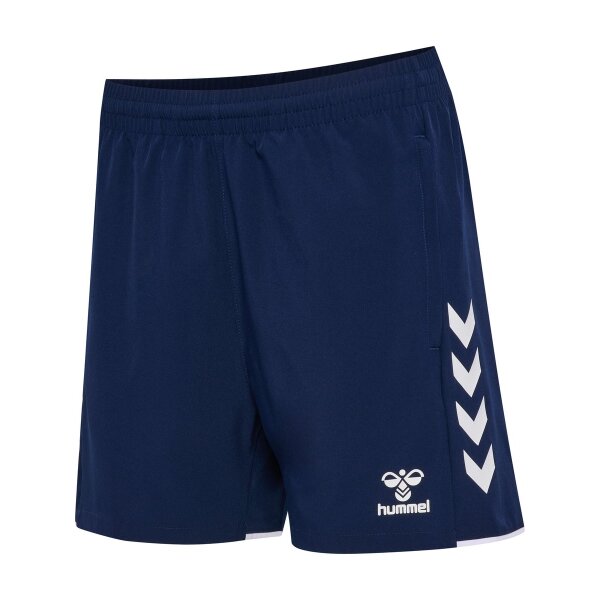 hummel Core 2.0 Woven Shorts Damen - marine/white