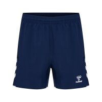 hummel Core 2.0 Woven Shorts Damen - marine/white