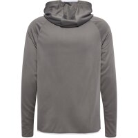 hummel Core 2.0 Zip Hoodie Herren - steel gray/white