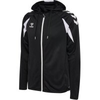 hummel Core 2.0 Zip Hoodie Herren - black/white