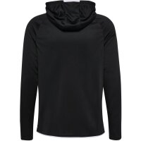 hummel Core 2.0 Zip Hoodie Herren - black/white
