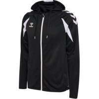 hummel Core 2.0 Zip Hoodie Herren - black/white