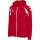 hummel Core 2.0 Zip Hoodie Herren - true red/white
