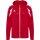 hummel Core 2.0 Zip Hoodie Herren - true red/white