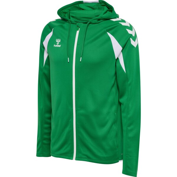 hummel Core 2.0 Zip Hoodie Herren - jelly bean/white