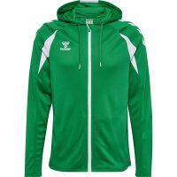 hummel Core 2.0 Zip Hoodie Herren - jelly bean/white