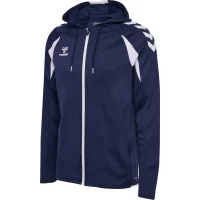 hummel Core 2.0 Zip Hoodie Herren - marine/white