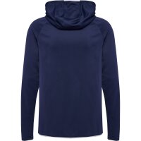 hummel Core 2.0 Zip Hoodie Herren - marine/white