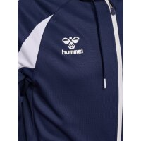 hummel Core 2.0 Zip Hoodie Herren - marine/white