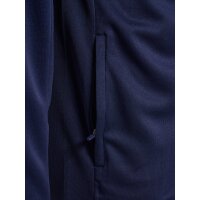 hummel Core 2.0 Zip Hoodie Herren - marine/white