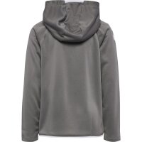 hummel Core 2.0 Zip Hoodie Kinder - steel gray/white