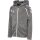 hummel Core 2.0 Zip Hoodie Kinder - steel gray/white
