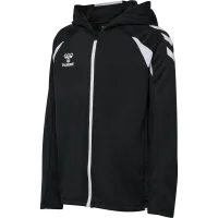 hummel Core 2.0 Zip Hoodie Kinder - black/white