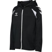 hummel Core 2.0 Zip Hoodie Kinder - black/white