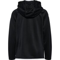 hummel Core 2.0 Zip Hoodie Kinder - black/white