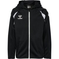 hummel Core 2.0 Zip Hoodie Kinder - black/white
