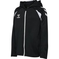 hummel Core 2.0 Zip Hoodie Kinder - black/white