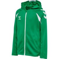 hummel Core 2.0 Zip Hoodie Kinder - jelly bean/white