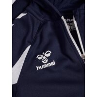 hummel Core 2.0 Zip Hoodie Kinder - marine/white