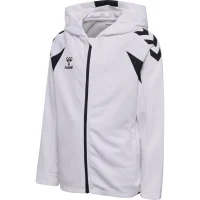 hummel Core 2.0 Zip Hoodie Kinder - white/black
