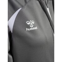 hummel Core 2.0 Zip Hoodie Damen - steel gray/white
