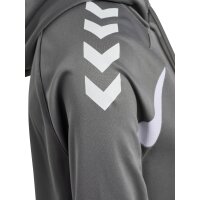 hummel Core 2.0 Zip Hoodie Damen - steel gray/white