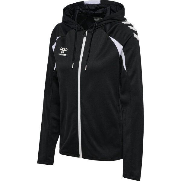 hummel Core 2.0 Zip Hoodie Damen - black/white