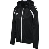 hummel Core 2.0 Zip Hoodie Damen - black/white