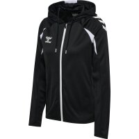 hummel Core 2.0 Zip Hoodie Damen - black/white