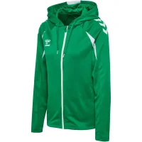 hummel Core 2.0 Zip Hoodie Damen - jelly bean/white