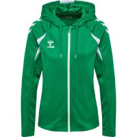 hummel Core 2.0 Zip Hoodie Damen - jelly bean/white