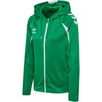 hummel Core 2.0 Zip Hoodie Damen - jelly bean/white
