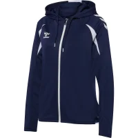 hummel Core 2.0 Zip Hoodie Damen - marine/white