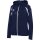 hummel Core 2.0 Zip Hoodie Damen - marine/white