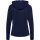 hummel Core 2.0 Zip Hoodie Damen - marine/white