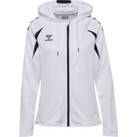 hummel Core 2.0 Zip Hoodie Damen - white/black