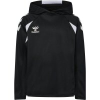 hummel Core 2.0 Hoodie Kinder - black/white