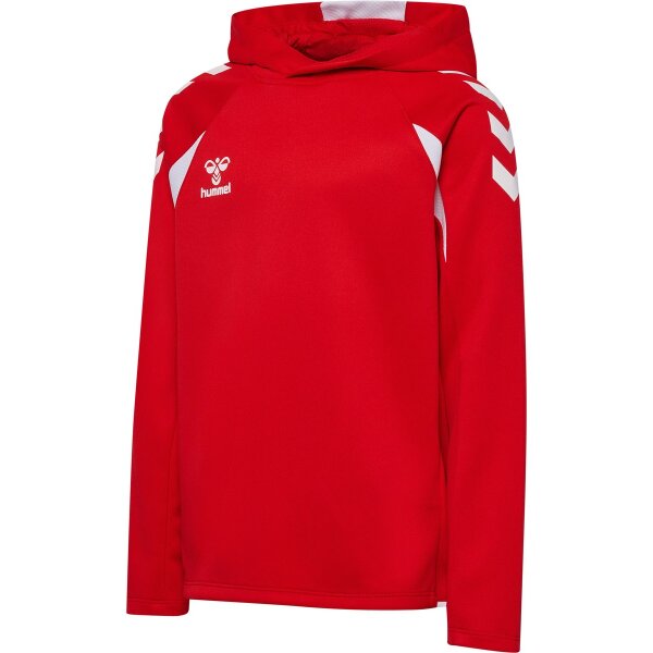 hummel Core 2.0 Hoodie Kinder - true red/white