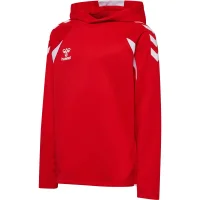 hummel Core 2.0 Hoodie Kinder - true red/white
