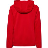 hummel Core 2.0 Hoodie Kinder - true red/white
