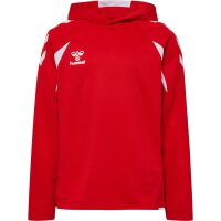 hummel Core 2.0 Hoodie Kinder - true red/white