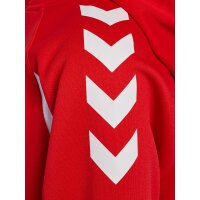 hummel Core 2.0 Hoodie Kinder - true red/white
