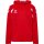 hummel Core 2.0 Hoodie Kinder - true red/white