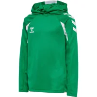 hummel Core 2.0 Hoodie Kinder - jelly bean/white